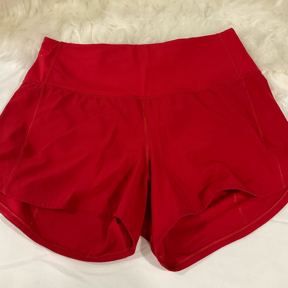 Lululemon Speed Up Lined Running Short Size 8